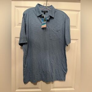 NWT Cremieux blue cotton polo Men’s Large